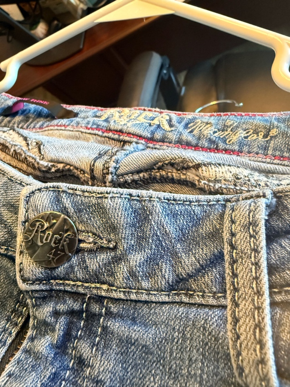 Wrangler Women’s Boot Cut Jeans - Light Blue Wash - Picture 5 of 8